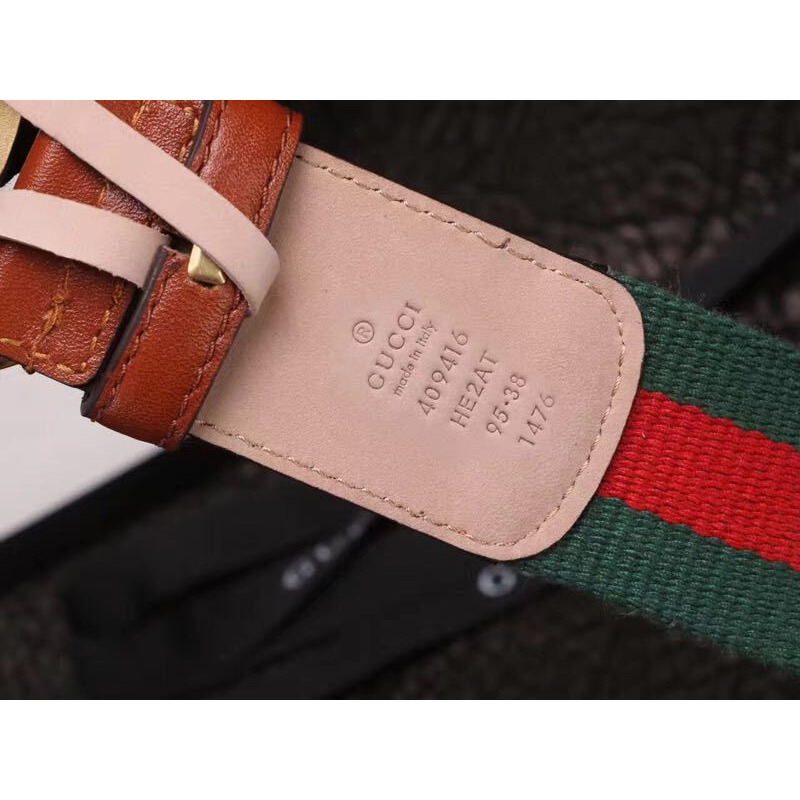 G*u*i belt with double g buckle