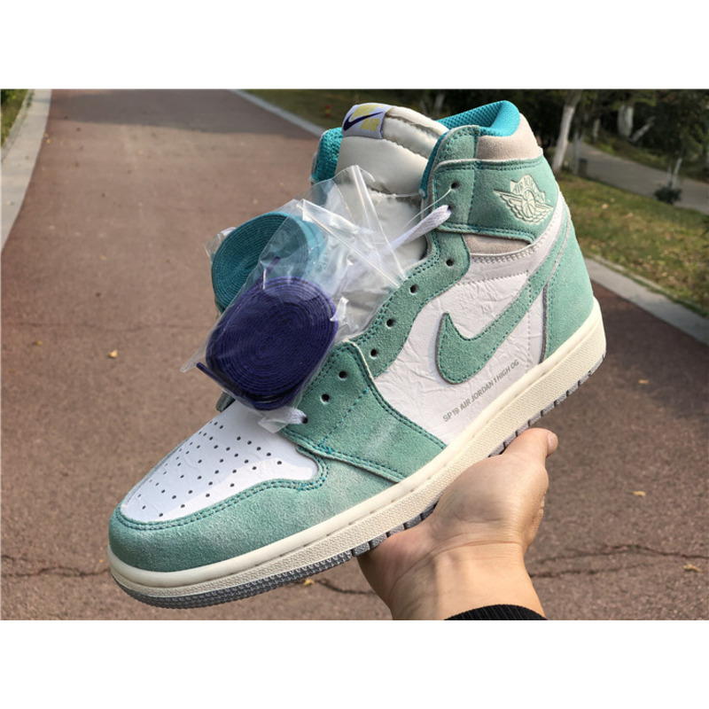 Air Jordan 1"Turbo Green"555088 311 Sneakers Men Women