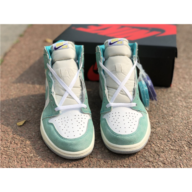 Air Jordan 1"Turbo Green"555088 311 Sneakers Men Women