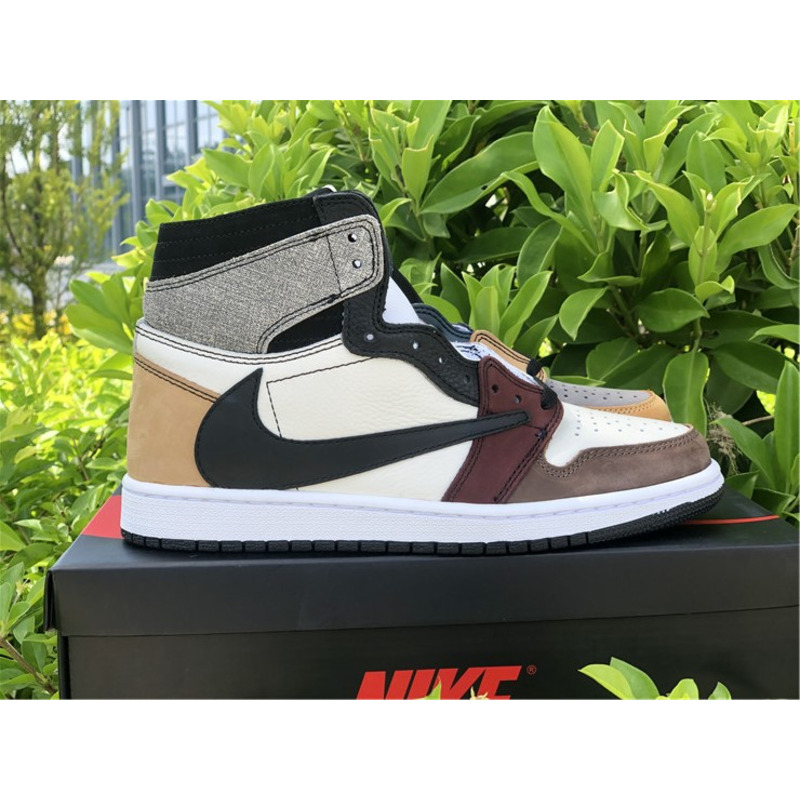 Air Jordan 1 HIGH OG TS SP SMPLE Sneakers Men Women