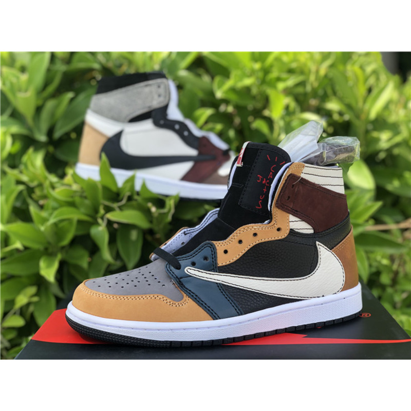 Air Jordan 1 HIGH OG TS SP SMPLE Sneakers Men Women
