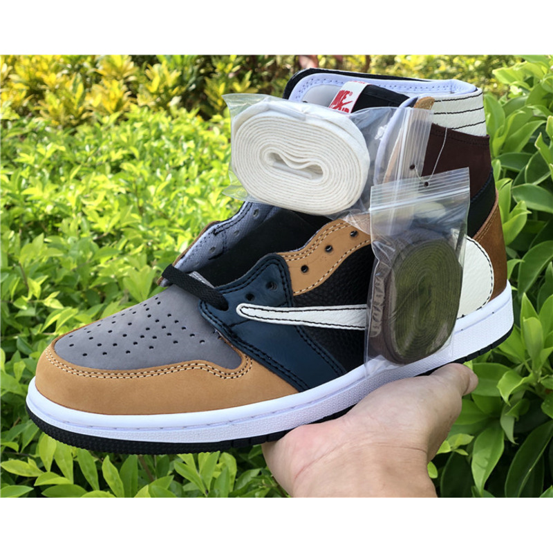 Air Jordan 1 HIGH OG TS SP SMPLE Sneakers Men Women