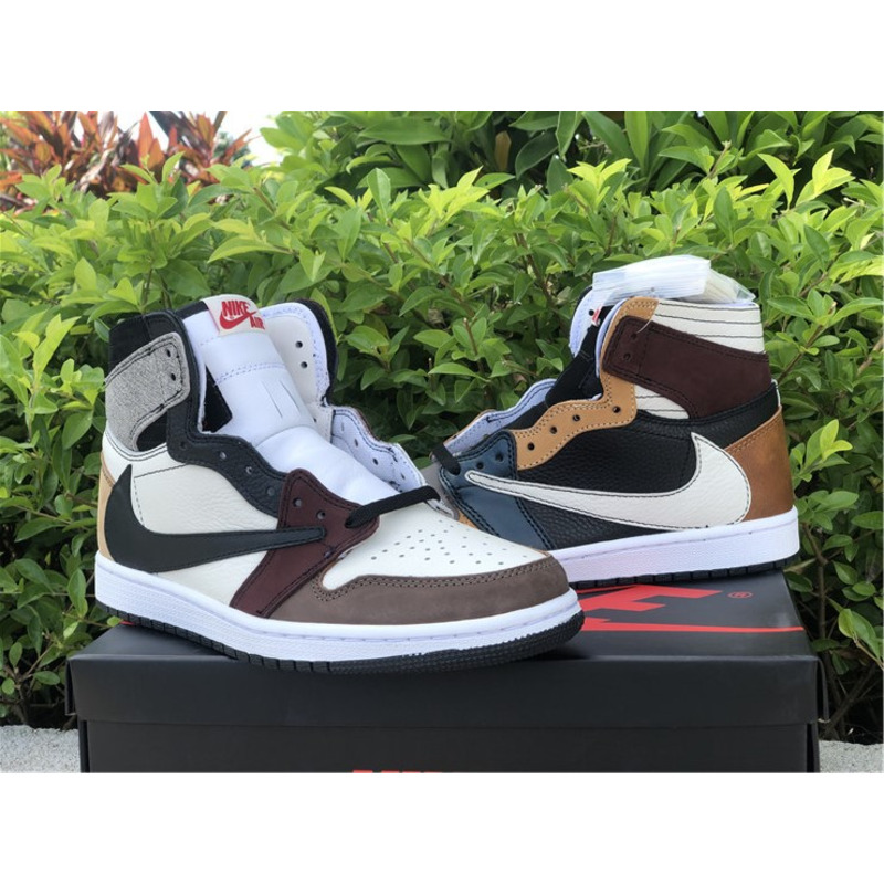 Air Jordan 1 HIGH OG TS SP SMPLE Sneakers Men Women