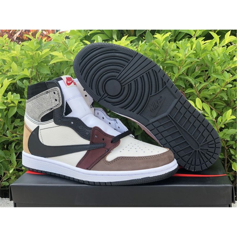 Air Jordan 1 HIGH OG TS SP SMPLE Sneakers Men Women