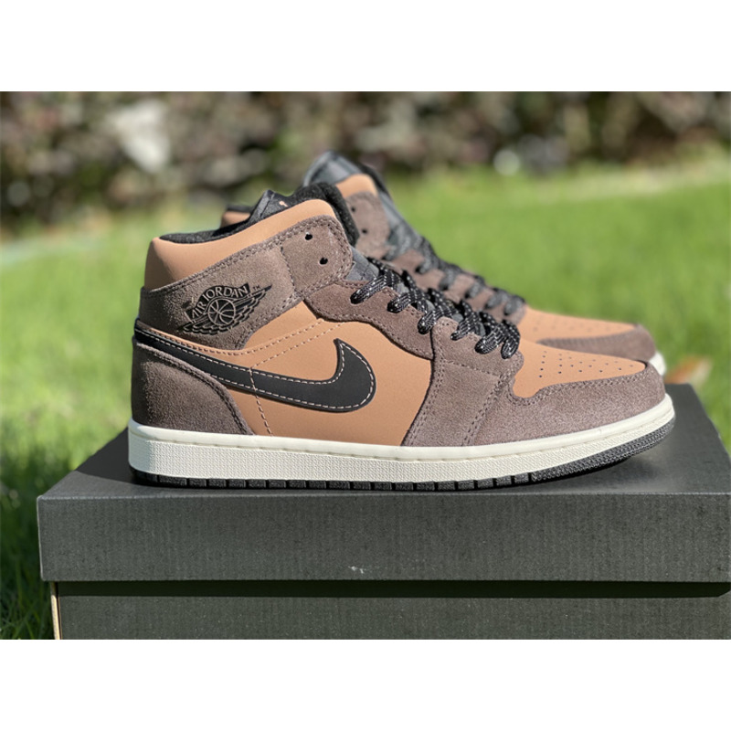 Air Jordan 1 Mid DC7294 200 Sneakers Men Women