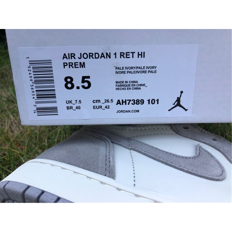 Air Jordan 1 RET HI PREM AH7389 101 Sneakers Men Women