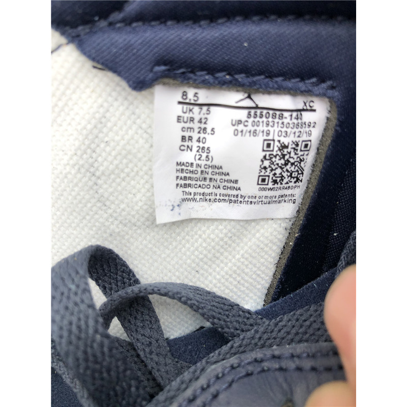 Air Jordan 1 Retro High OG 555088 140 Sneakers Men Women