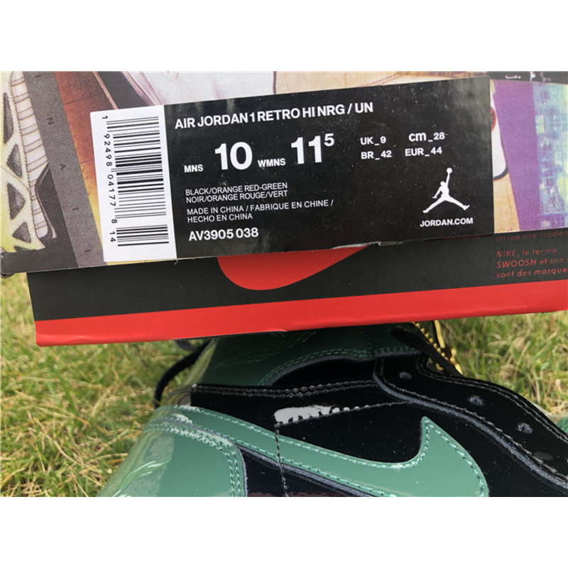 Air Jordan 1 Retro HI NRG UN AV3905 038 Sneakers Men