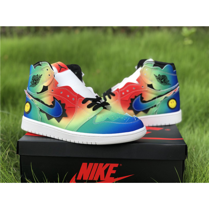 J Balvin x Air Jordan 1 RETRO HIGH OG J BALVIN DC1786 125 Sneakers Men Women