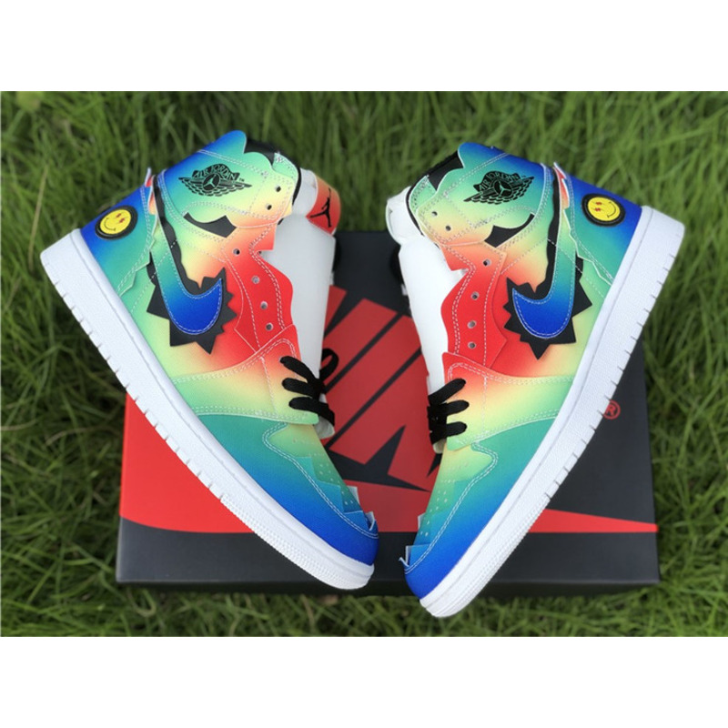 J Balvin x Air Jordan 1 RETRO HIGH OG J BALVIN DC1786 125 Sneakers Men Women