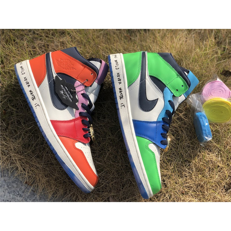 Melody Ehsani x Air Jordan 1 Mid WMNS"Fearless"CQ7629 100 Sneakers Men Women