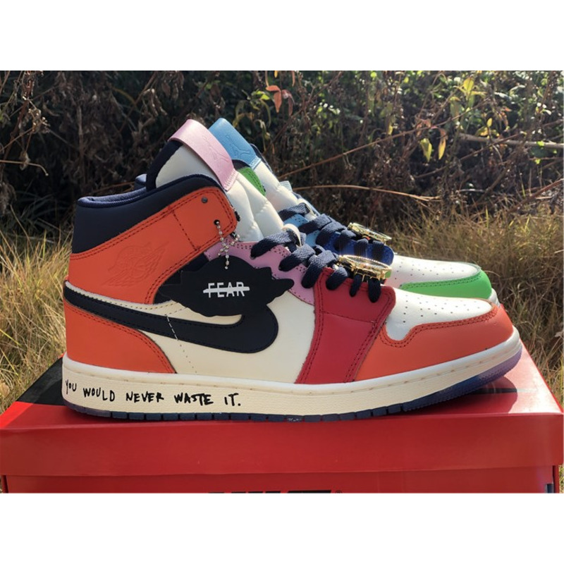 Melody Ehsani x Air Jordan 1 Mid WMNS"Fearless"CQ7629 100 Sneakers Men Women