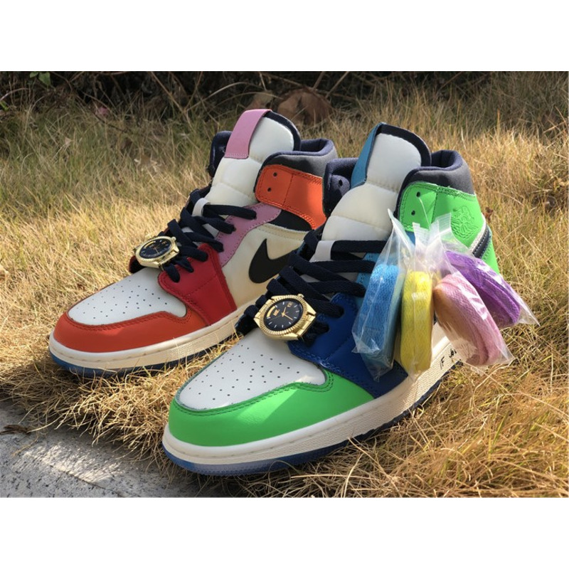 Melody Ehsani x Air Jordan 1 Mid WMNS"Fearless"CQ7629 100 Sneakers Men Women