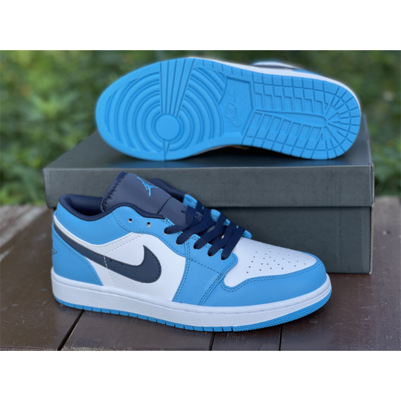 New Air Jordan 1 Low"UNC" 553558 144 Sneakers Men Women
