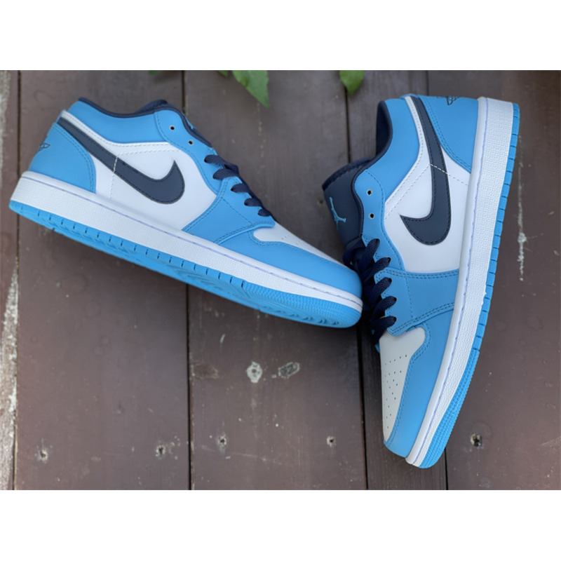 New Air Jordan 1 Low"UNC" 553558 144 Sneakers Men Women