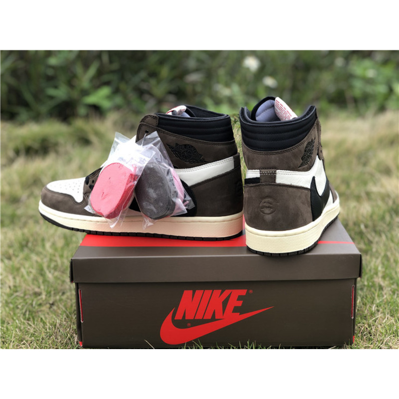 TS x Air Jordan 1 CD4487 100 Sneakers Men Women