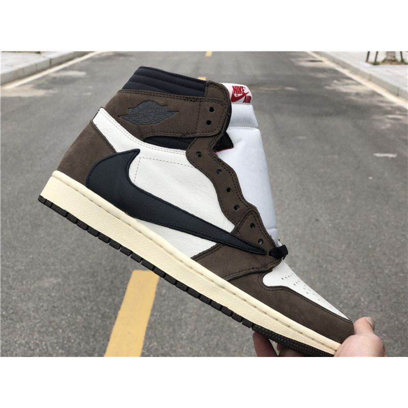 TS x Air Jordan 1 CD4487 100 Sneakers Men Women