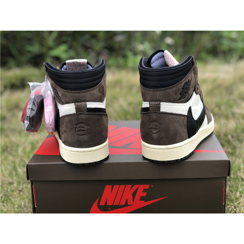 TS x Air Jordan 1 CD4487 100 Sneakers Men Women