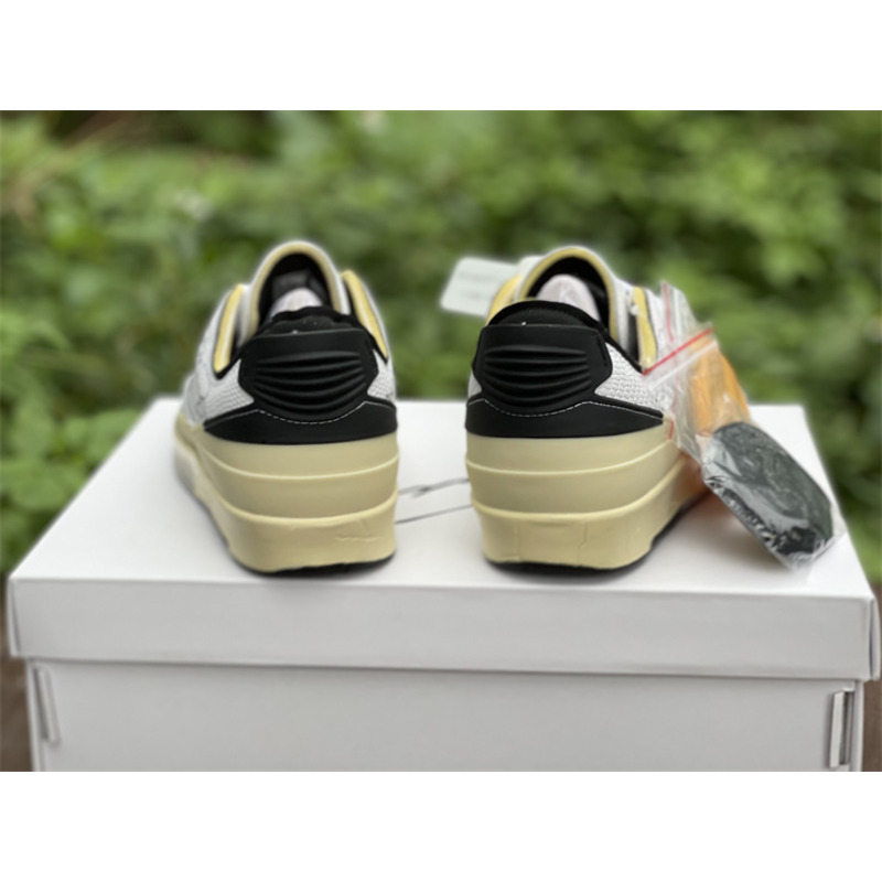 OFF White x Air Jordan 2 Low DJ4375 101 Sneakers Men