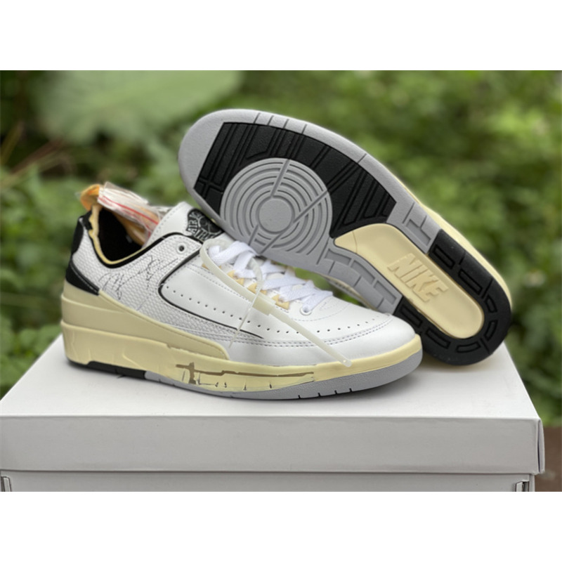 OFF White x Air Jordan 2 Low DJ4375 101 Sneakers Men