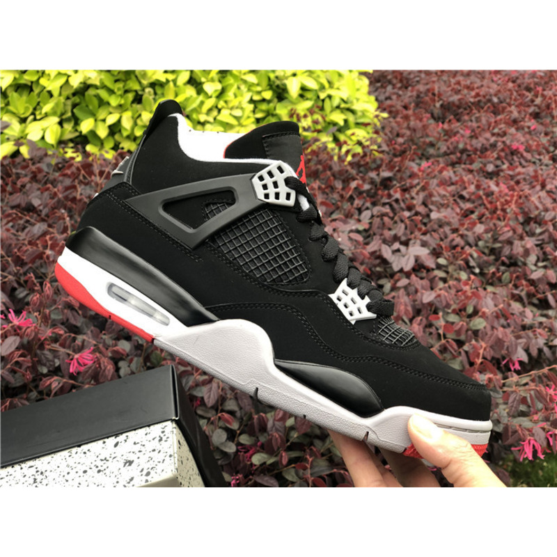 Air Jordan 4 RETRO Bred 2019 308497 060 Sneakers Men