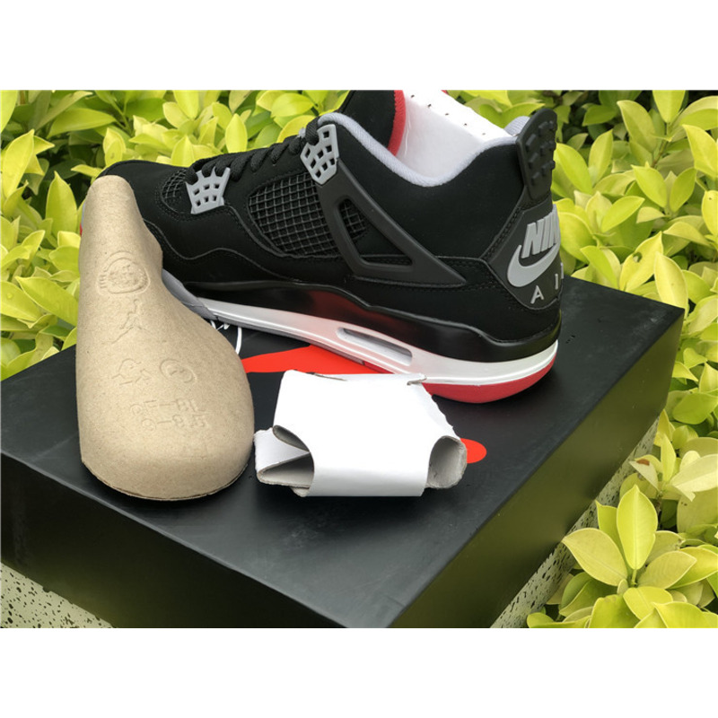 Air Jordan 4 RETRO Bred 2019 308497 060 Sneakers Men