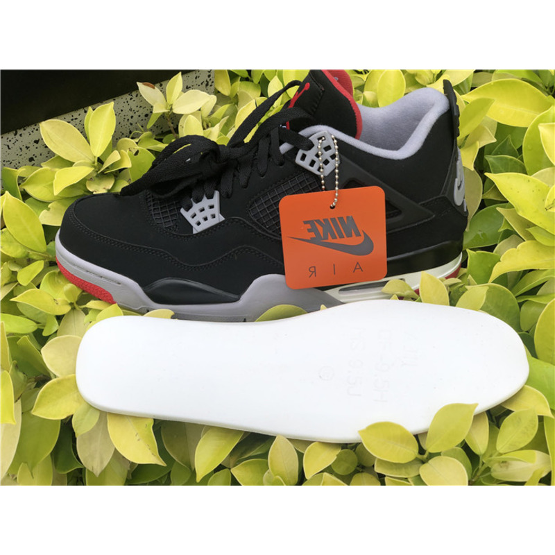 Air Jordan 4 RETRO Bred 2019 308497 060 Sneakers Men