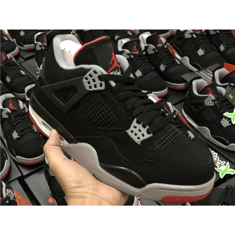 Air Jordan 4 RETRO Bred 2019 308497 060 Sneakers Men