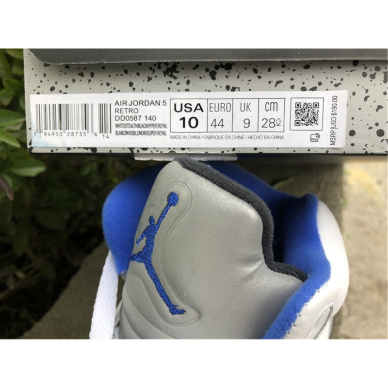 Air Jordan 5"Stealth 2.0" DD0587 140 Sneakers Men