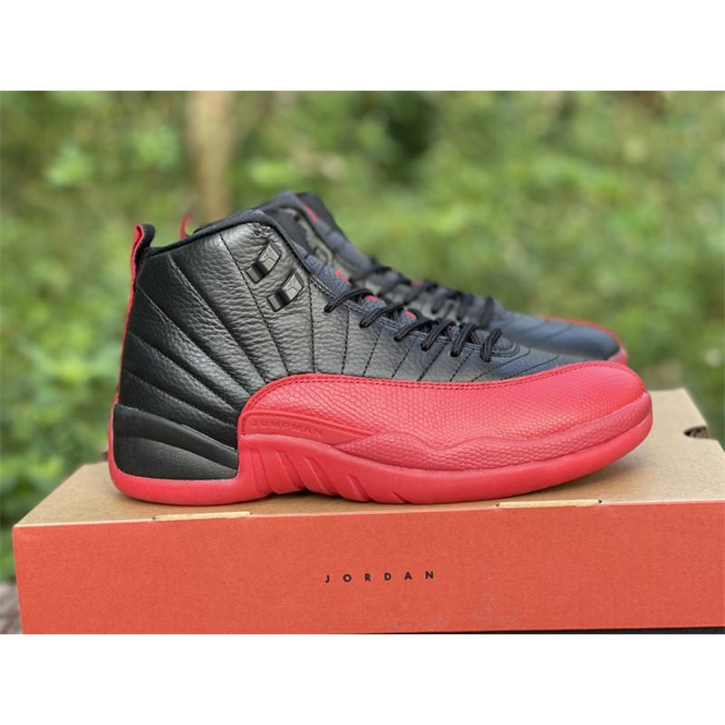 Air Jordan 12"Flu Game" 130690 002 Sneakers Men