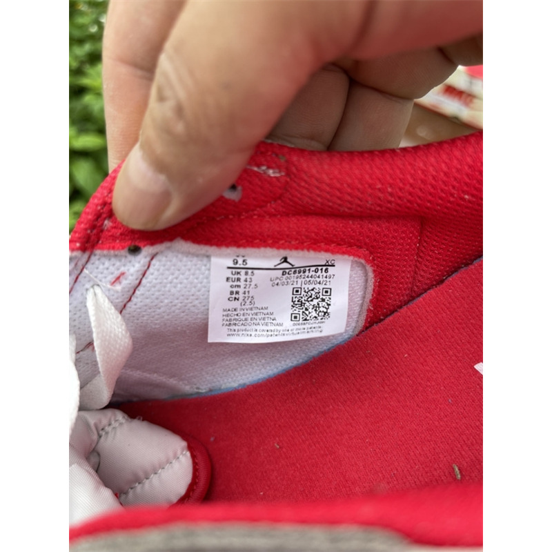 Air Jordan 1 low T S league grey red hook sneakers men women DC6991 016