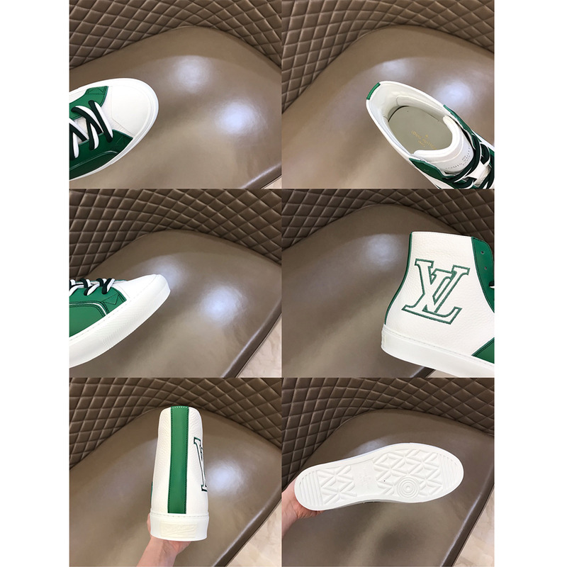 l**is V*t*n tattoo sneaker boot white