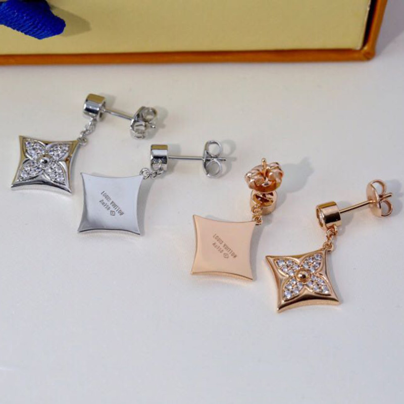 l**is V*t*n monogram earrings