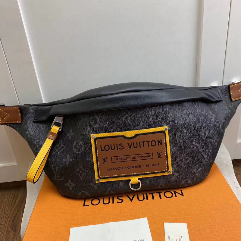 l**is V*t*n monogram canvas belt bag