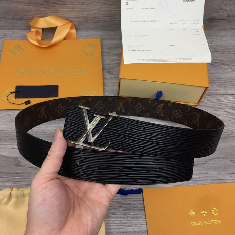 l**is V*t*n initiales reversible belt (silver buckle)