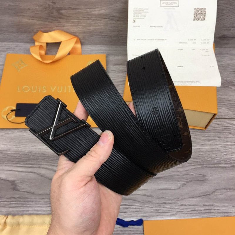 l**is V*t*n initiales reversible belt (silver buckle)