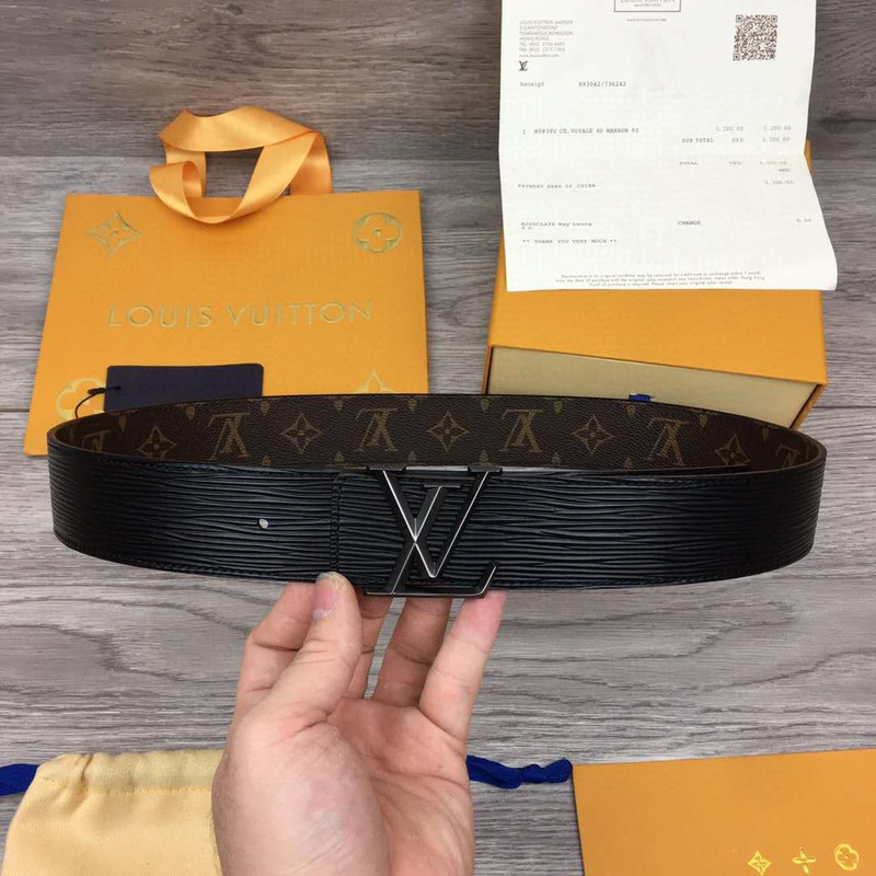 l**is V*t*n initiales reversible belt (silver buckle)