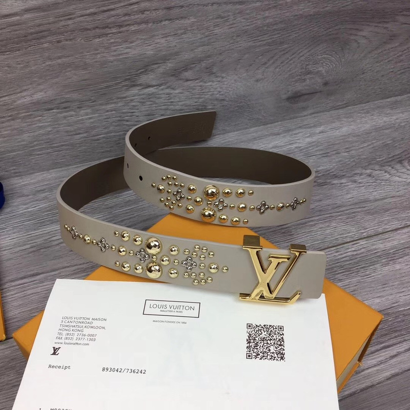 l**is V*t*n iconic 35mm belt in galet