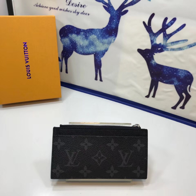 l**is V*t*n coin card holder(black)