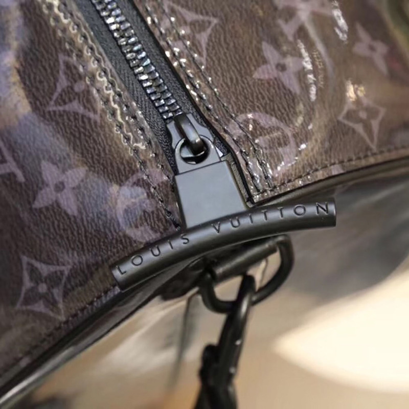 l**is V*t*n keepall bandouliere 50 monogram glaze duffle bag