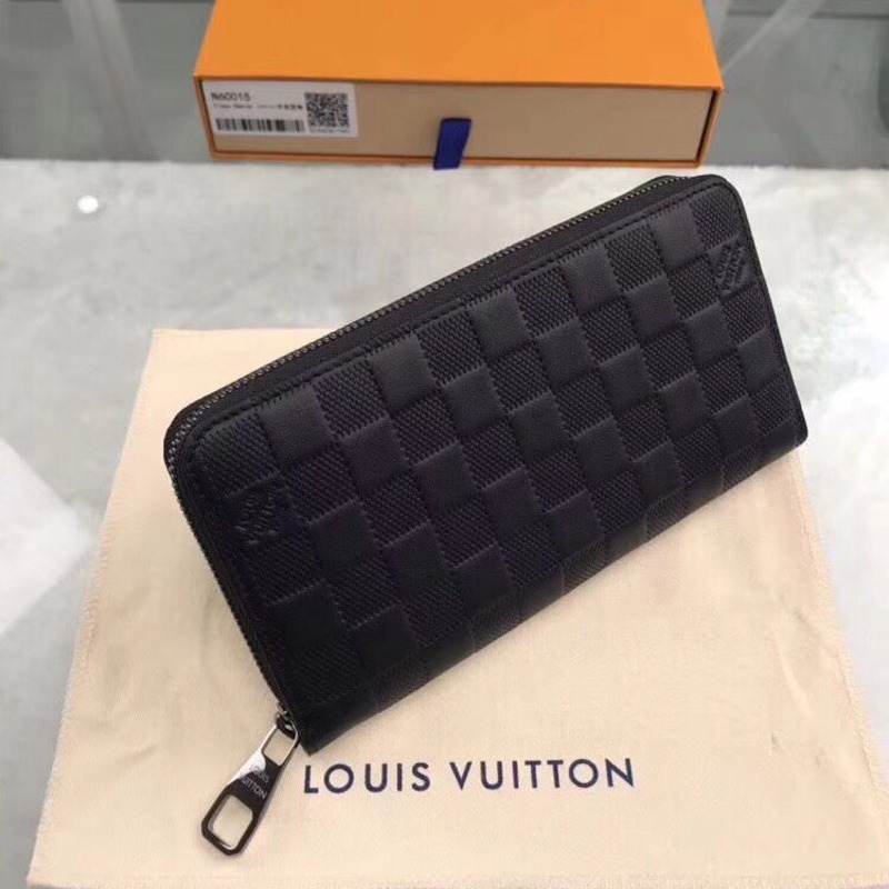 l**is V*t*n zippy wallet vertical n63548 color onyx