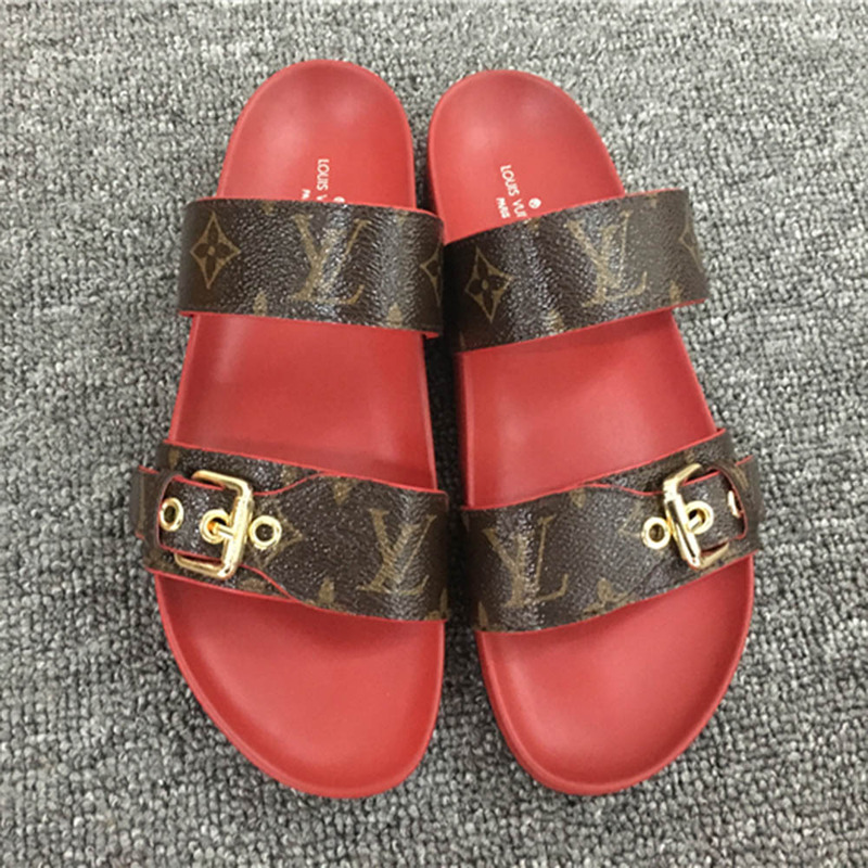 l**is V*t*n sandals red sole