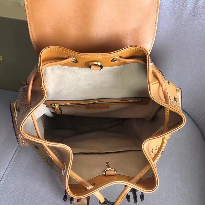 MCM Medium Visetos Brandenburg Backpack