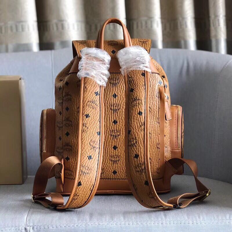 MCM Medium Visetos Brandenburg Backpack