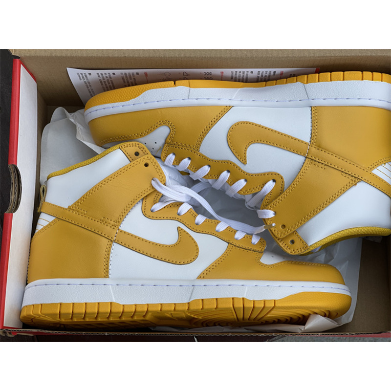 Nike Dunk High "Dark Sulphur" DD1869 106 Sneakers Men Women