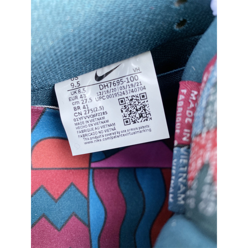 Parra x Nike SB Dunk Low DH7695 100 Sneakers Men Women