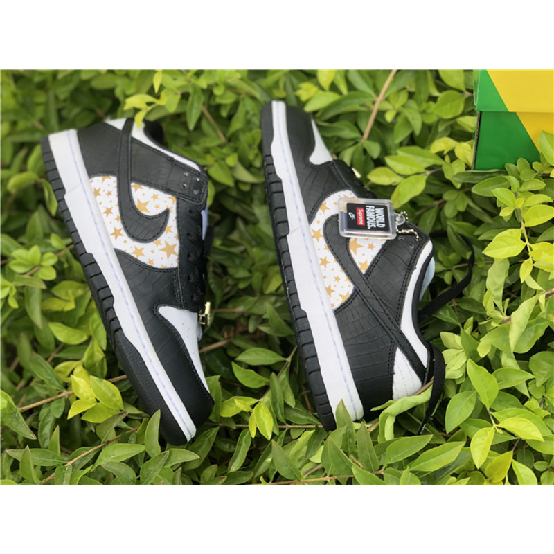 S*p*e x nike sb dunk low "black stars" dh3228 102 sneakers men women