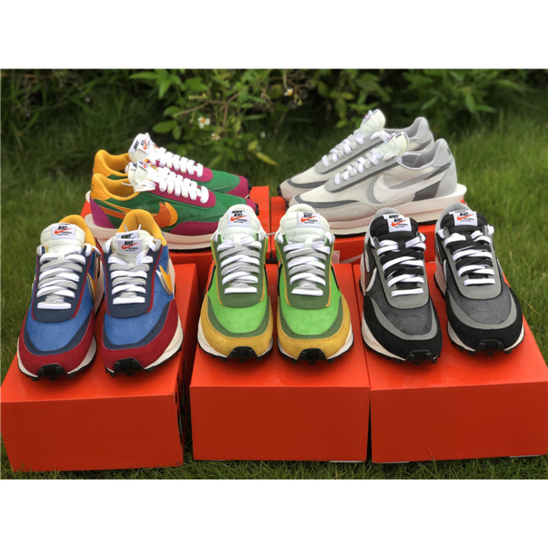 Sacai x Nike LDV Waffle BV0073 001 Sneakers Men Women