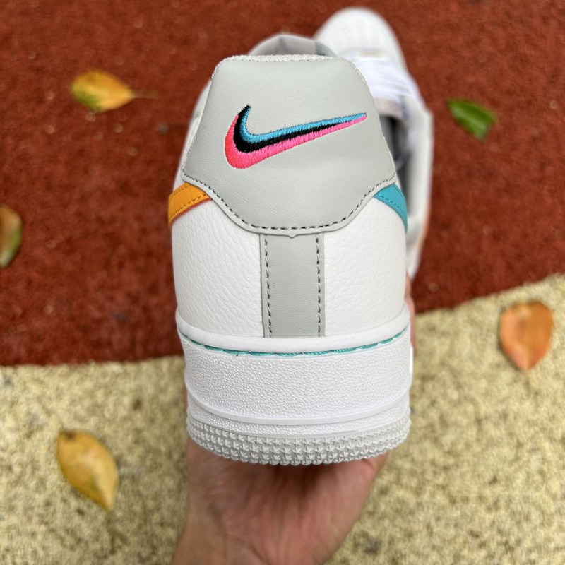 NBA x Nike Air Force 1 Low White Blue Yellow DC8874 100 Sneakers men women