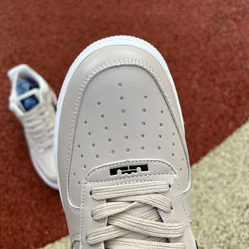 Nike Air Force 1 Beige Plaid DC8877 200 Sneakers Men Women